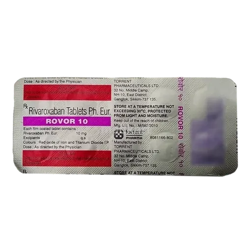 rovor 10mg tablet 10's
